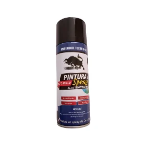 Spray Alta Temperatura Aluminio Toro Negro