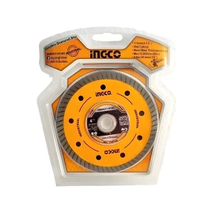 DISCO DIAMANTADO TURBO ULTRAFINO 115X0.8MM INGCO DMD031151HT