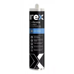 SILICONA BLANCA ACETICA REX 300ML