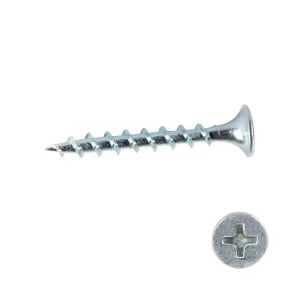 Tornillo CRS 1 5/8" X 6  Zincado 100 Unidades