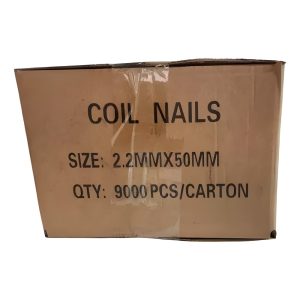 CLAVOS EN ROLLO 50MM x 2.2MM CAJA 9000pcs
