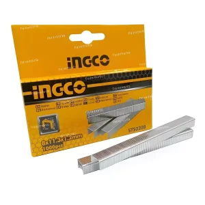 GRAPA CORCHETES CAJA 1000PCS 12x11,3MMx0,7MM INGCO STS0112
