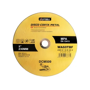 Disco de Corte Plano para Metal e Inox 230x1.6x22mm 9" INGCO ss MCD162301