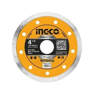 DISCO DIAMANTADO LISO INGCO 115MM 4.5MM